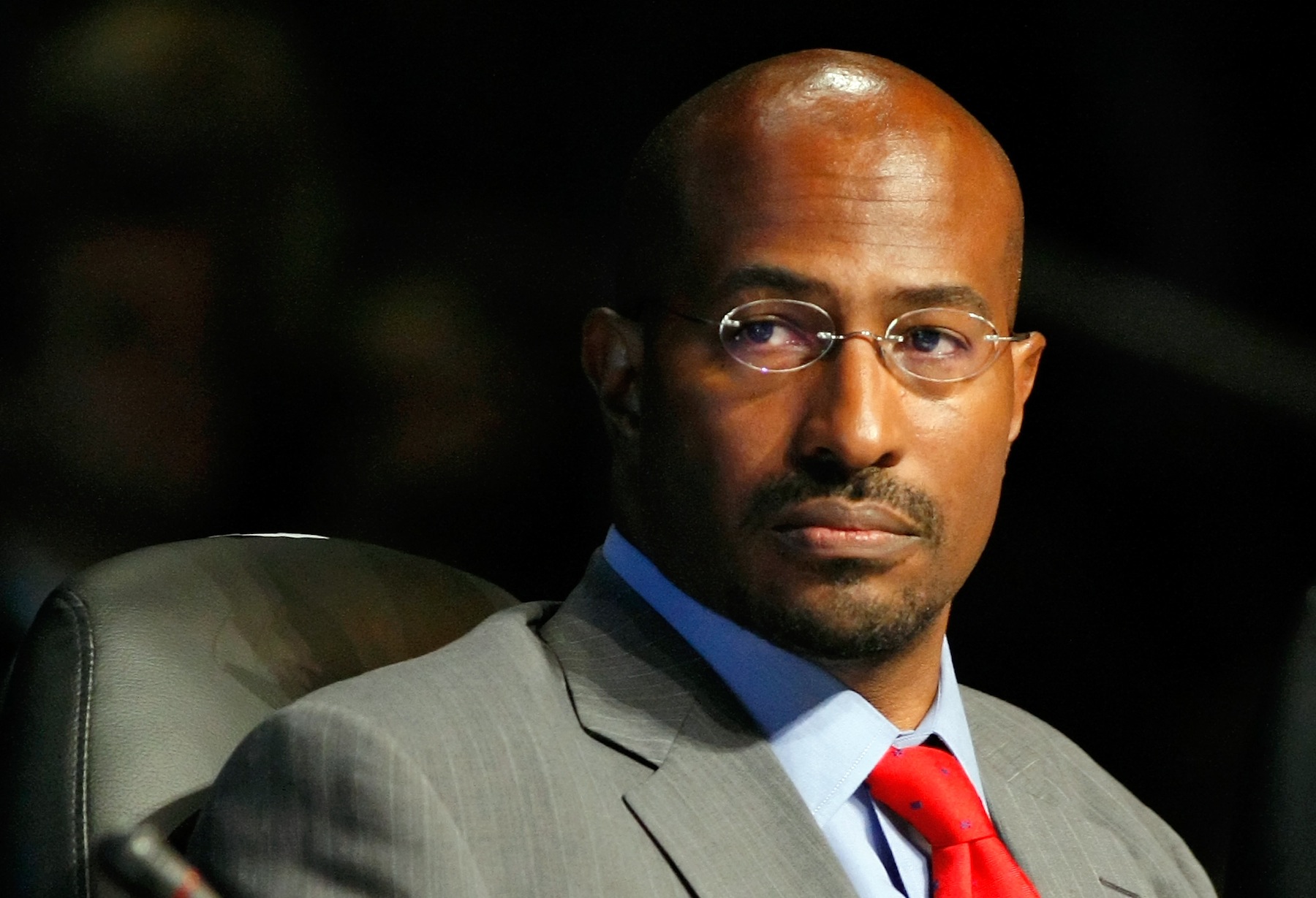 Van Jones, former White House green-jobs czar, or Special Adviser for Green Jobs, Enterprise and Innovation at the White House Council on Environmental Quality (Ethan Miller—Getty Images)