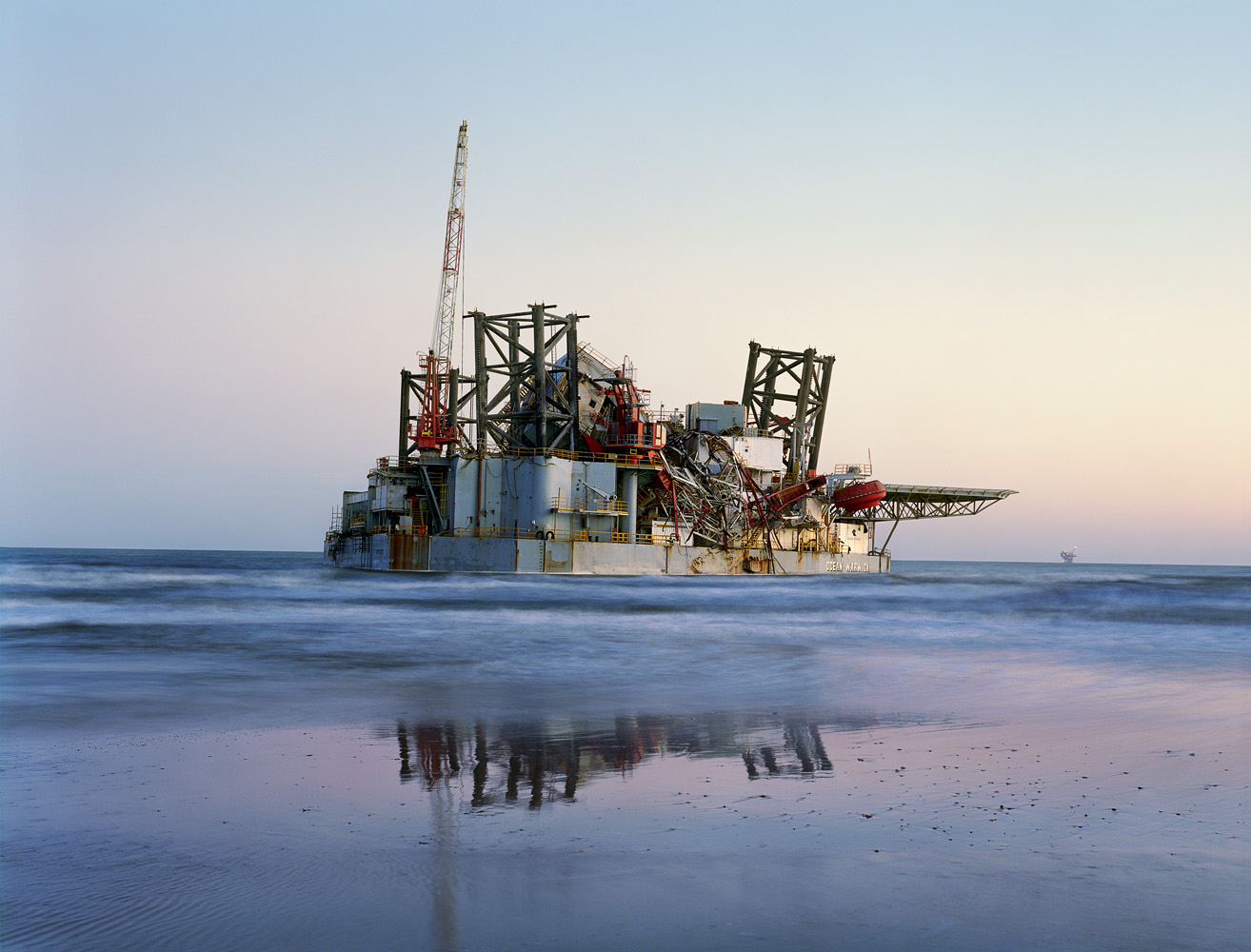 Ocean Warwick Oil Platform, Dauphin Island, Ala., 2005