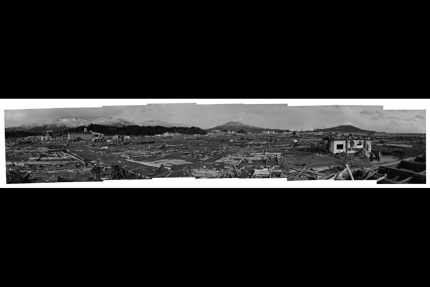 Rikuzentakata, Japan — Panoramic Composite — James Nachtwey for TIME