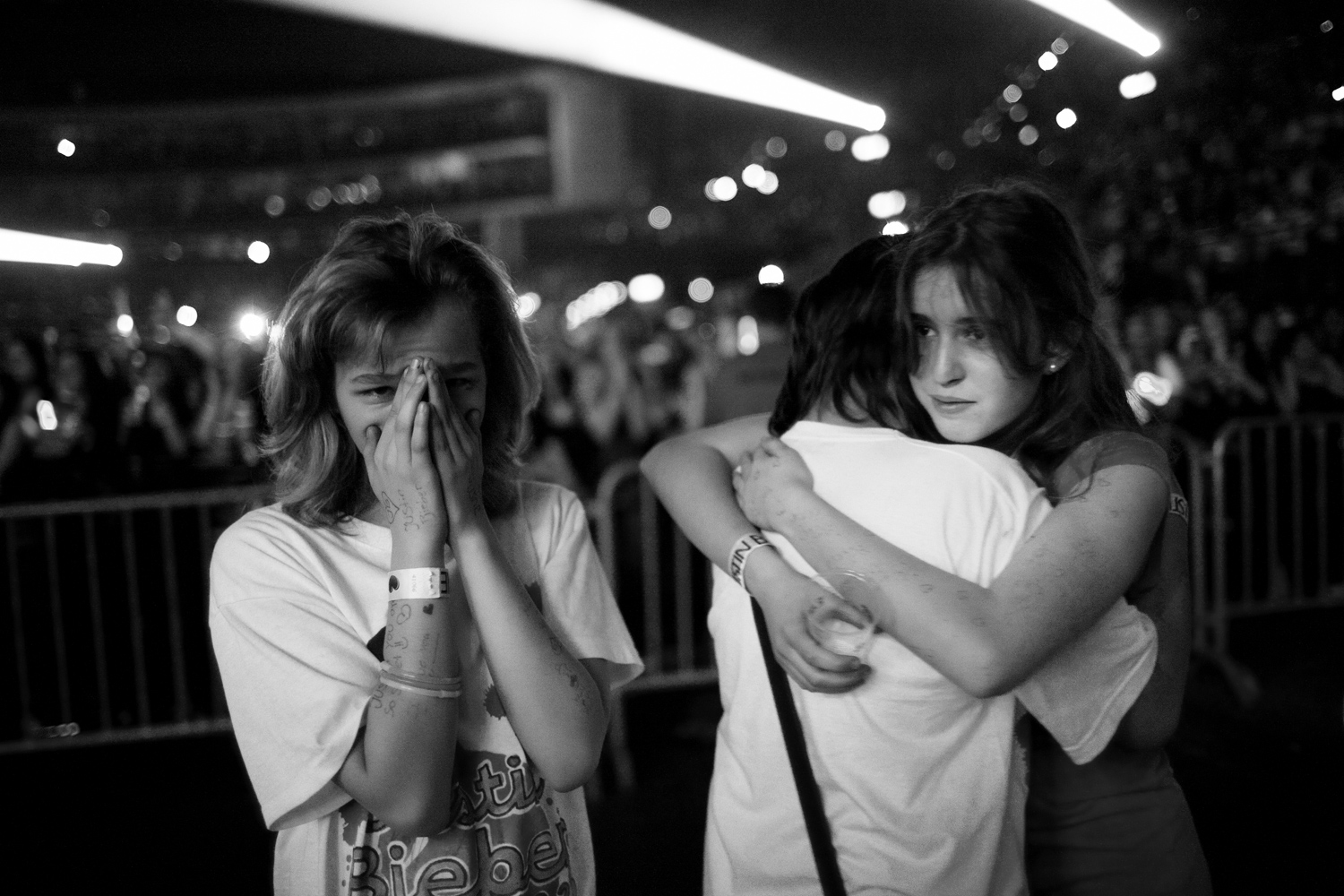 Young fans crying during the show. 
                              
                              More on Time.com: Photos: Colin Firth: The Thinking Ladies' Leading Man
