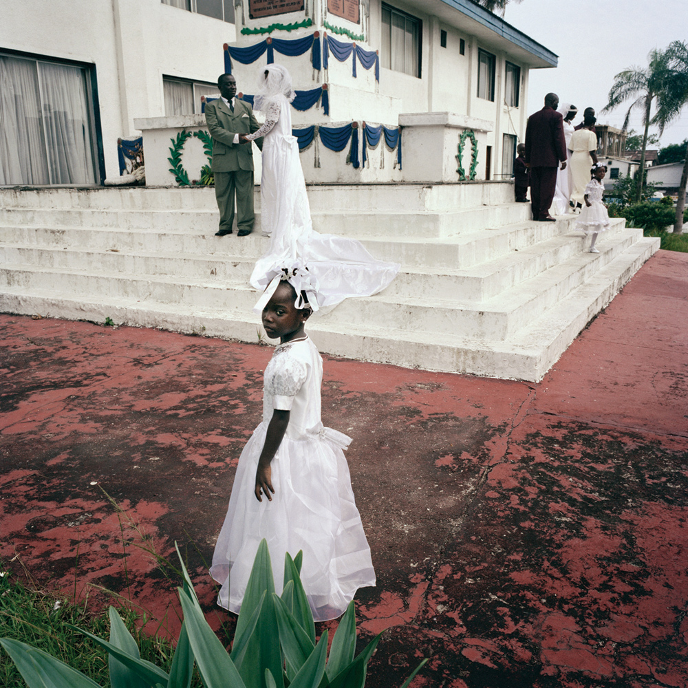 Wedding. Centennial Pavilion, Monrovia, 2005.