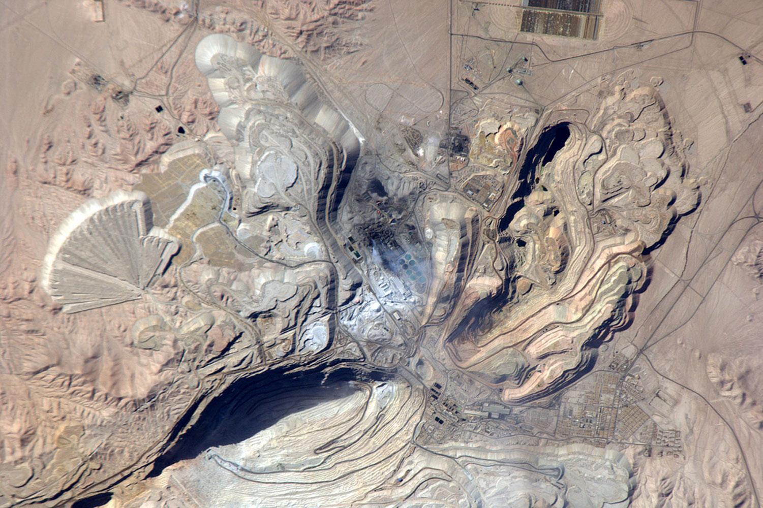 Chuquicamata copper mine, Chile, February 14, 2011
