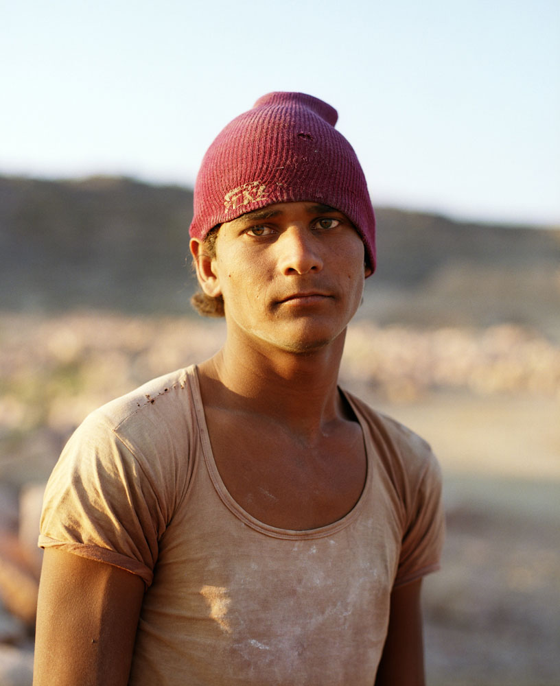Young Man at Quarry, Jodhpur, Rajasthan 2010