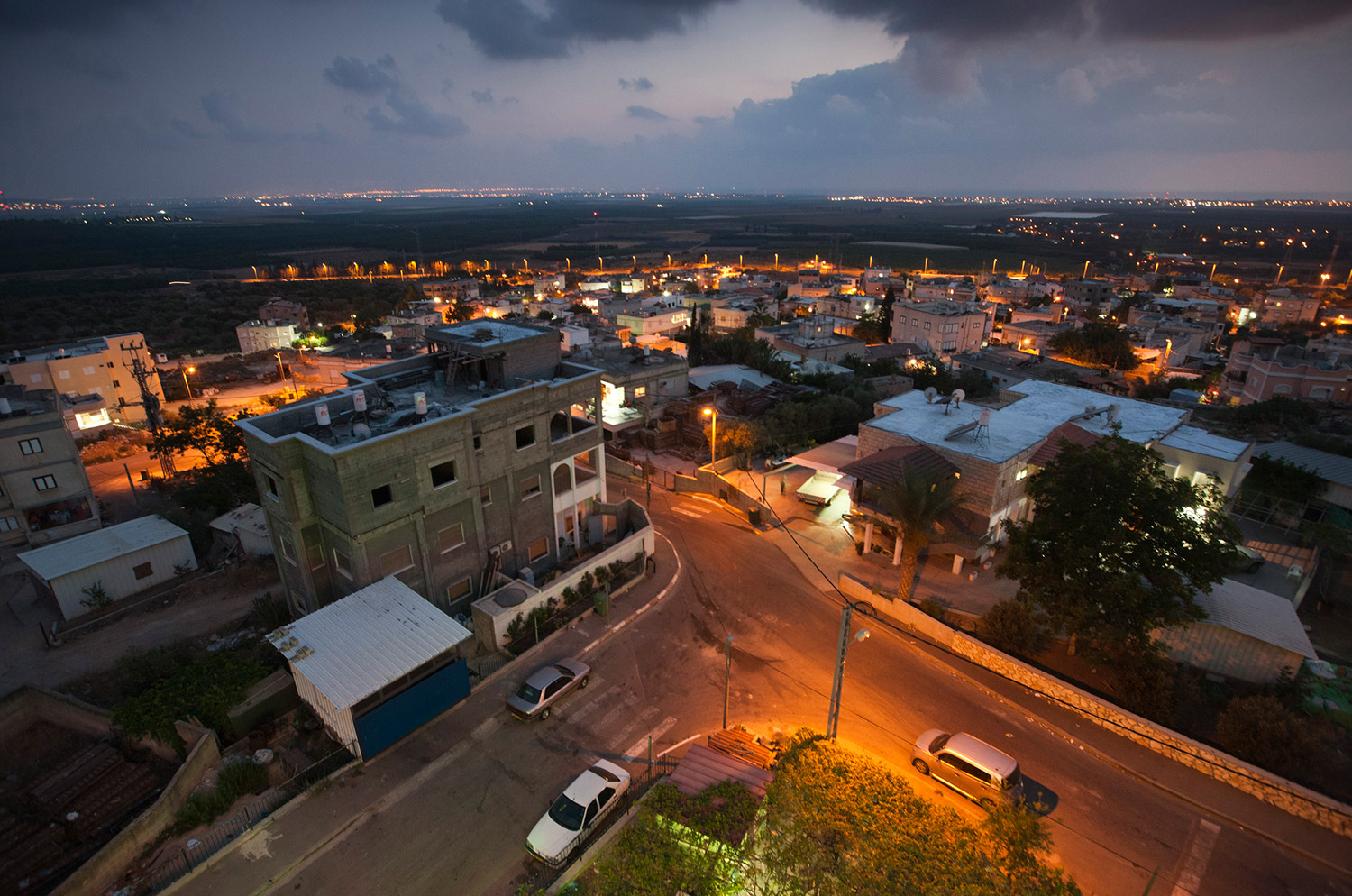 A view of Sheikh Danun village in northern Israel. The larger part of the residents in the village is Muslim and the rest are Christian. Most Arab villages suffer from low budget allocations and corruption leading to lower investments in infrastructure and education facilities.