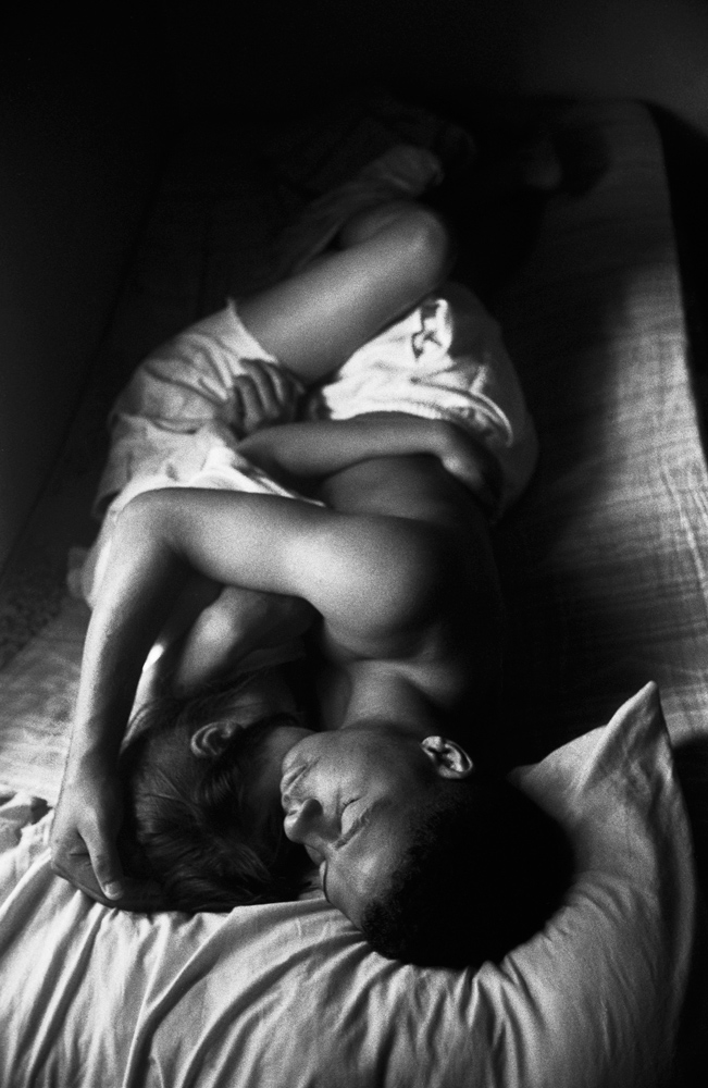 Boy with girlfriend, from Bronx Boys (FotoEvidence, 2011) by Stephen Shames.