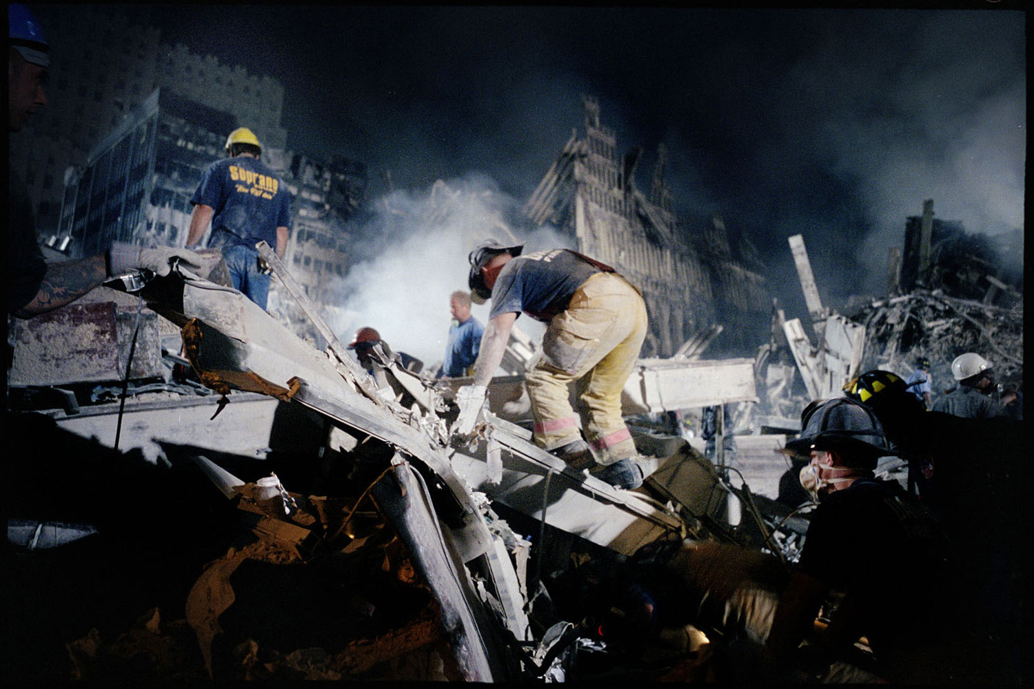 World Trade Center, New York, September 13, 2001.