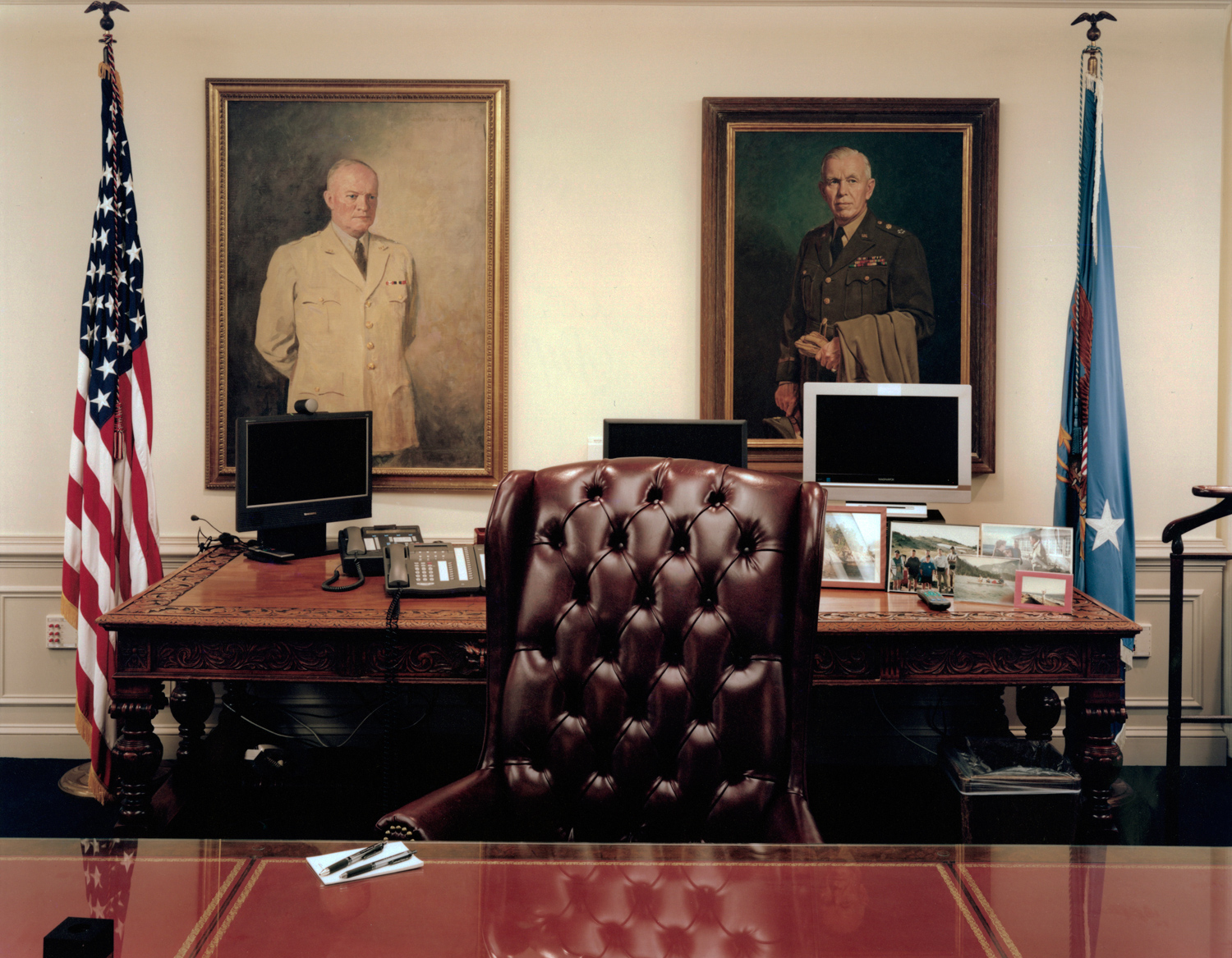 The office of Robert Gates, former U.S. Defense Secretary, at the Pentagon.