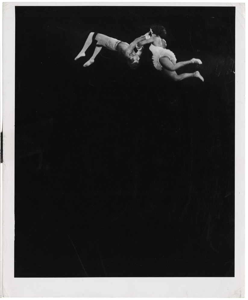 Trapeze artists, ca. 1951