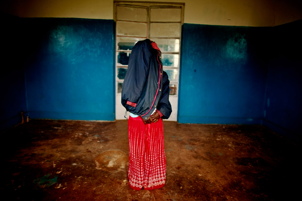 Portrait #2
                              February  20, 2011. A victim of a mass rape campaign in the town of Fizi, Democratic Republic of Congo (DRC).
