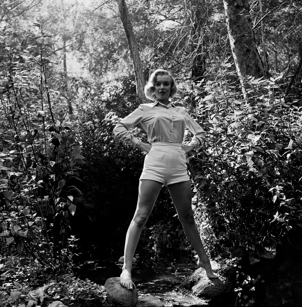 Marilyn Monroe, 24, in Griffith Park, Los Angeles, 1950.