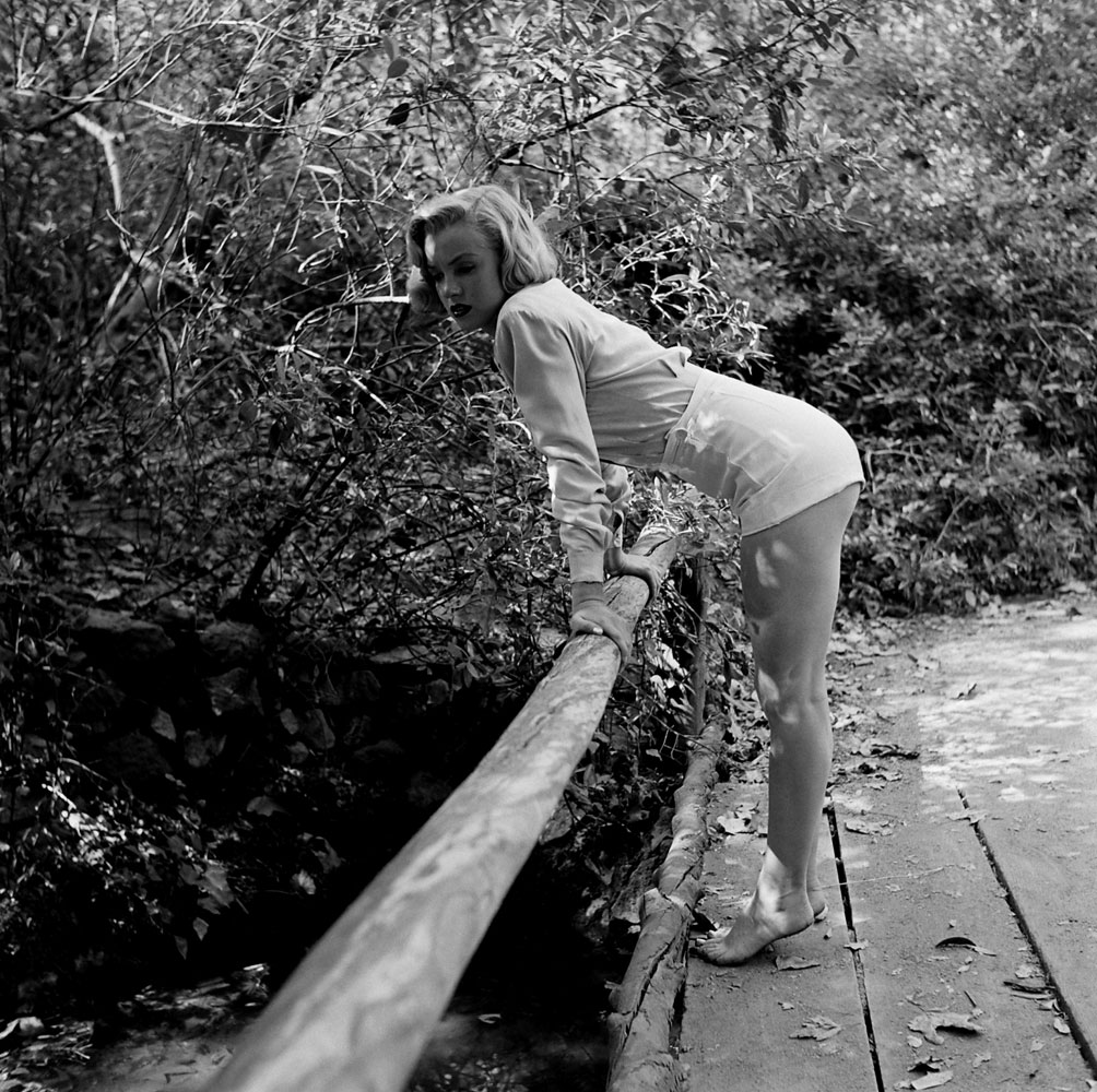 Marilyn Monroe, 24, in Griffith Park, Los Angeles, 1950.