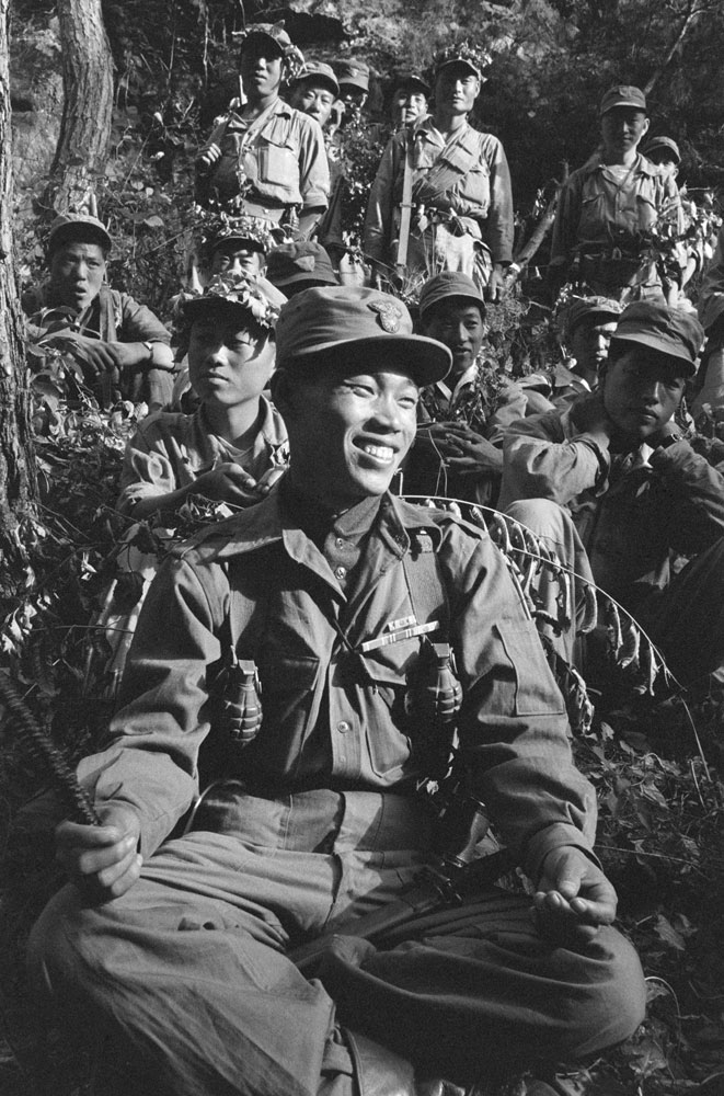South Korean troops, 1952
