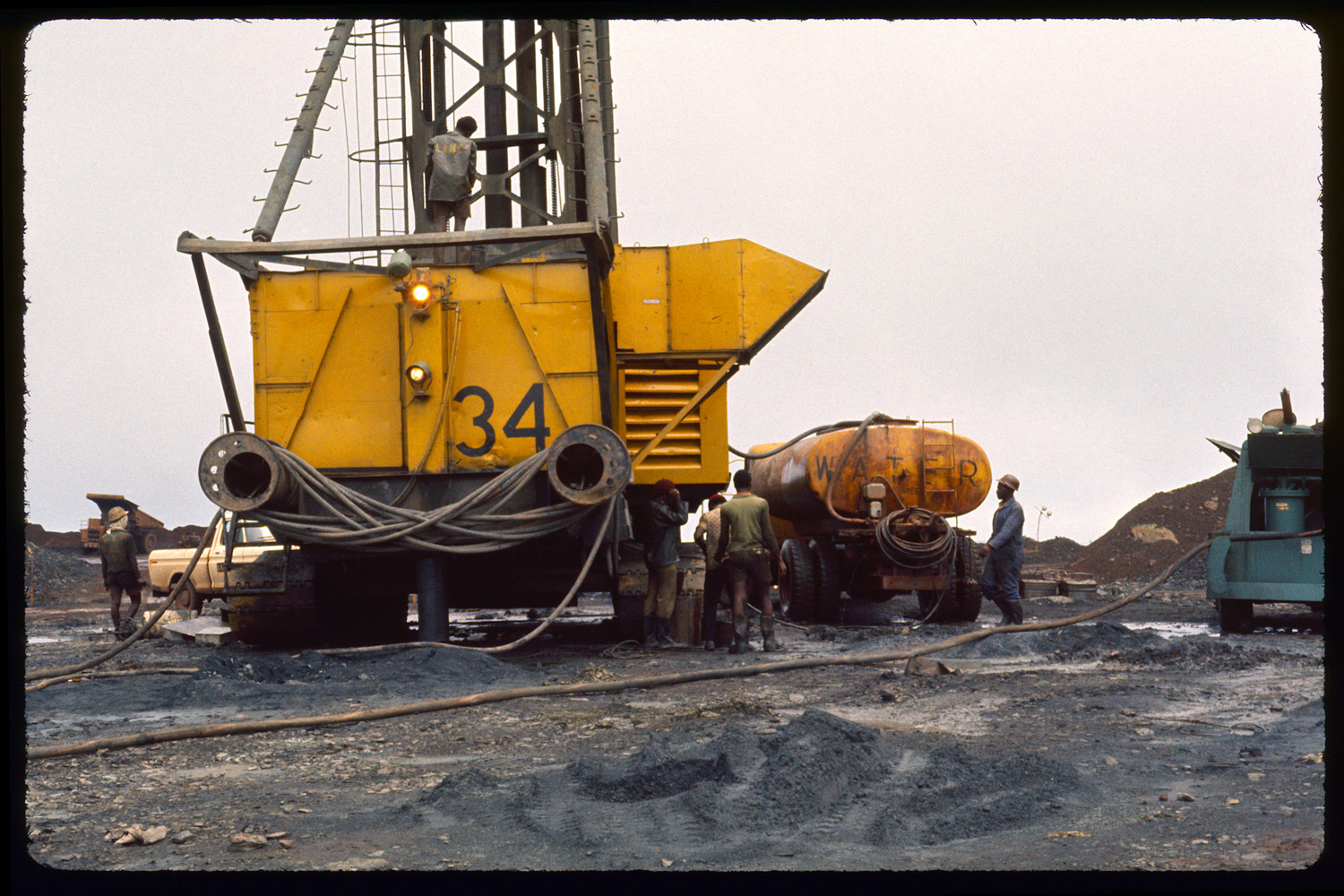 Exchem workers at Bong Mine, 1977.