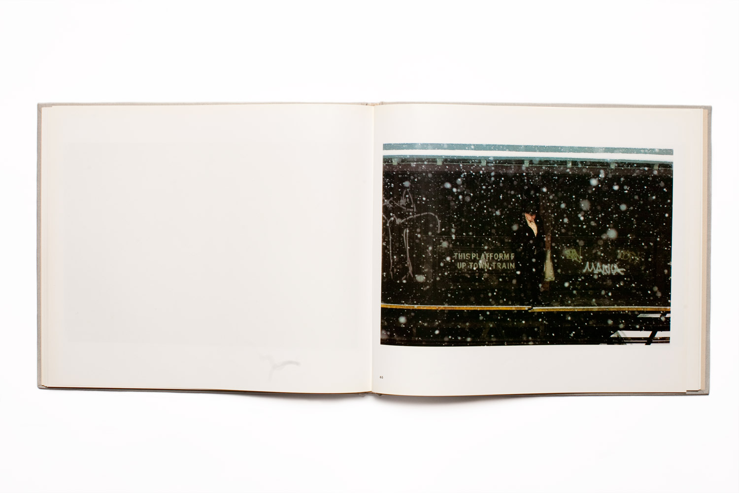 The original edition included several breaks where a single image was placed against a blank page.