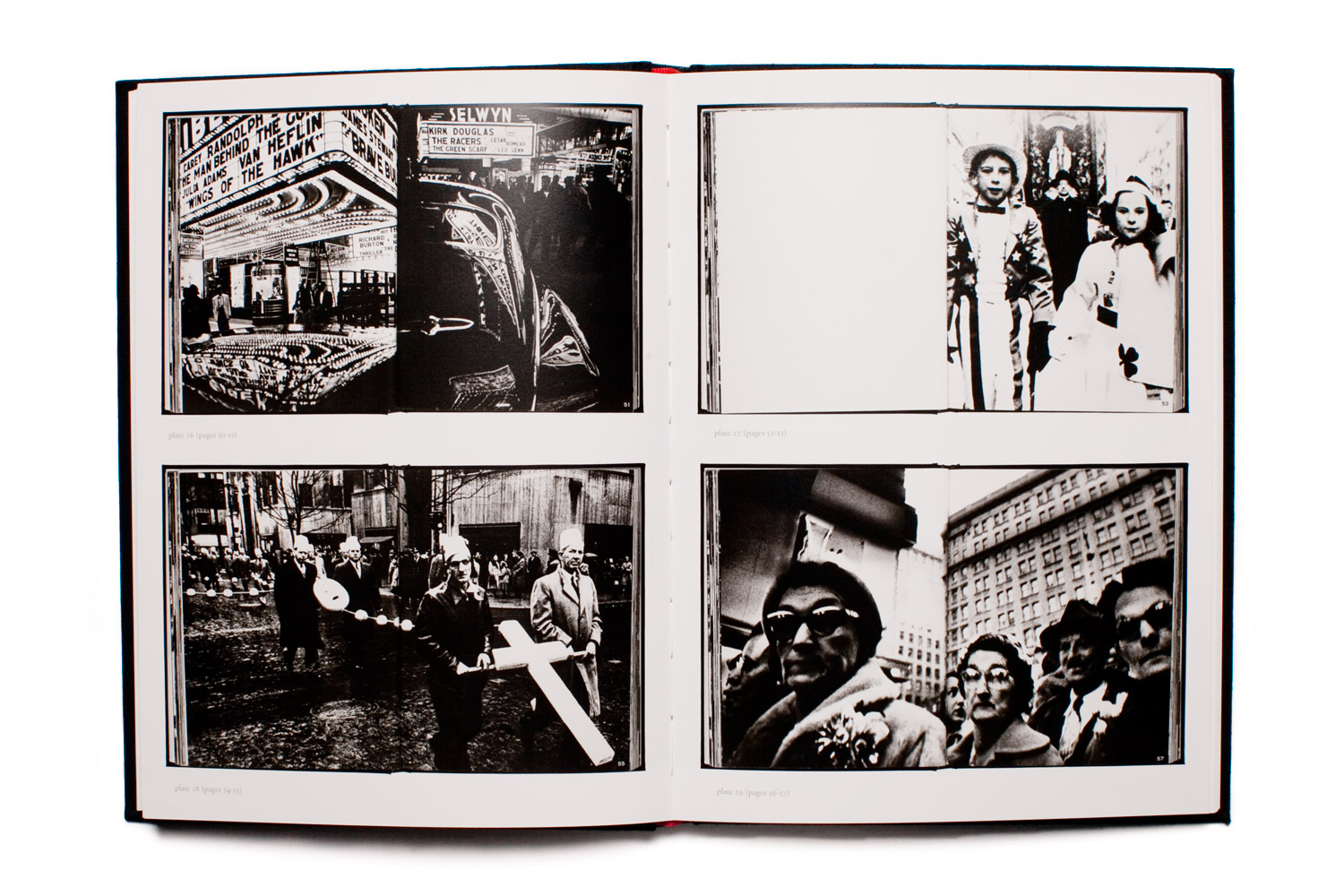 The effect of the multi-spread layouts exaggerates the dynamic energy of the original edition.