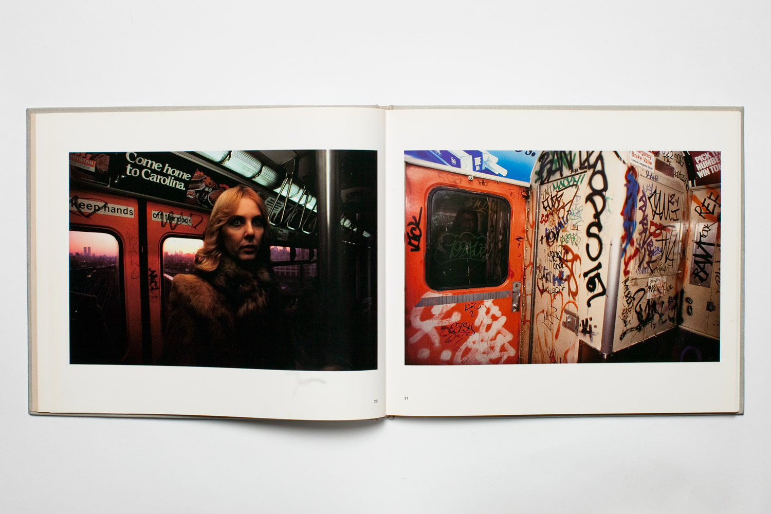 Bruce Davidson said with his photographs for Subway,  I wanted to transform the subway from its dark, degrading, and impersonal reality into images that open up our experience again to the color, sensuality, and vitality of the individual souls that ride it each day.