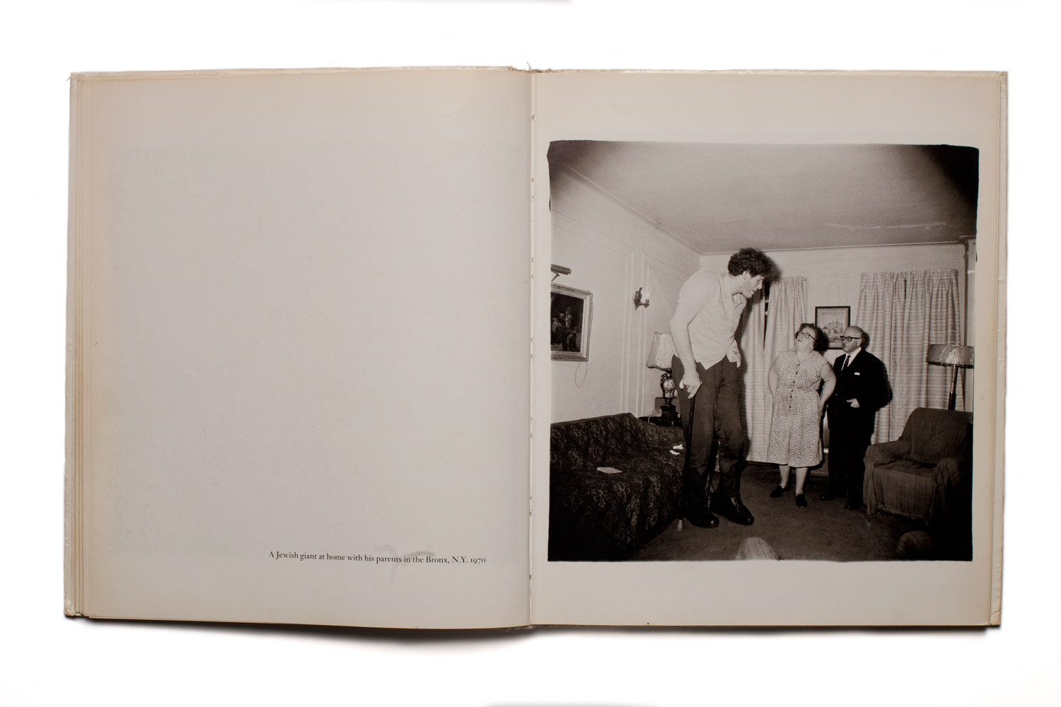 The monograph of eighty photographs was edited and designed by Marvin Israel and by the photographer's daughter Doon Arbus.
