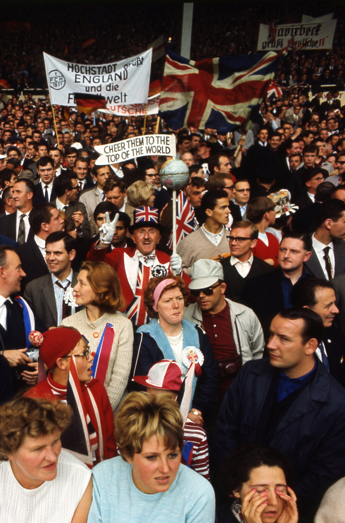 Fans, World Cup, England, July 1966.