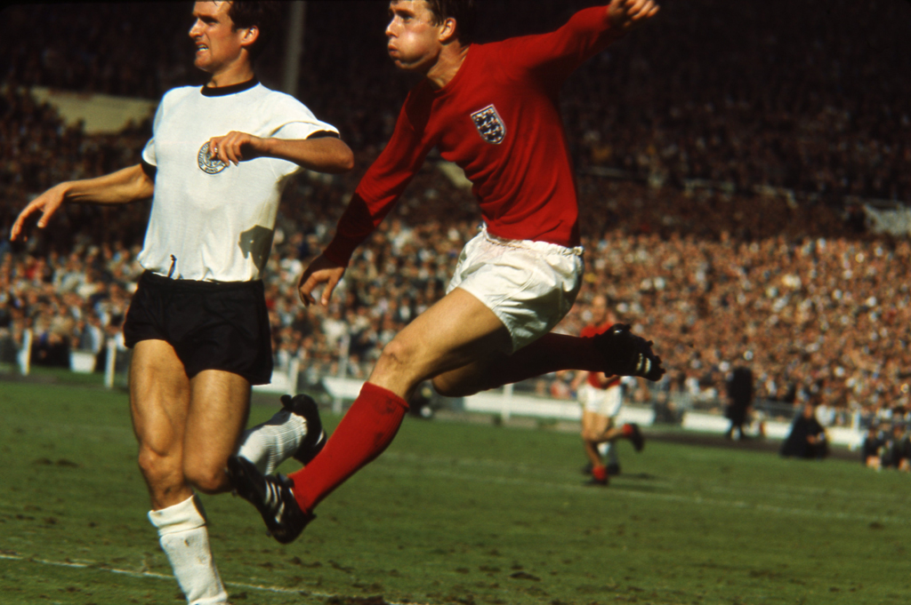World Cup final, England vs. West Germany, July 1966.