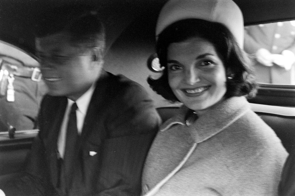 John F. Kennedy and Jackie Kennedy, 1960.