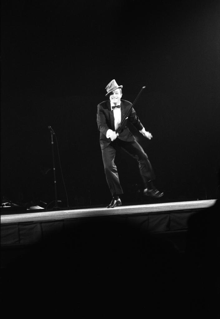 Gene Kelly dances during the 1961 Inaugural Gala.