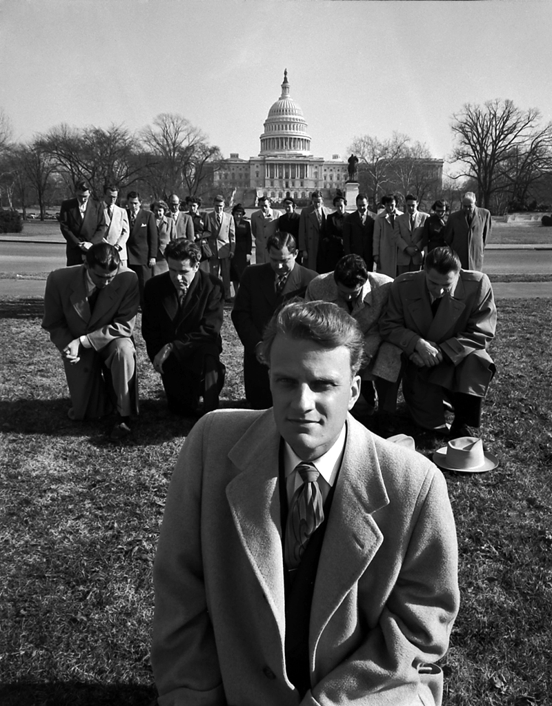 Billy Graham in Washington, D.C., 1952.