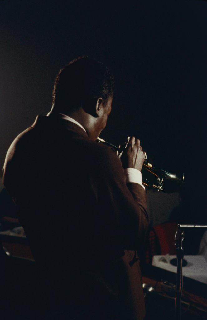 Miles Davis plays in a nightclub in New York