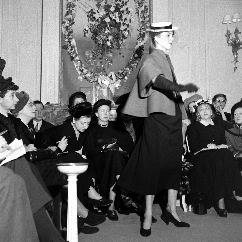 Dior fashion show, Paris, 1948