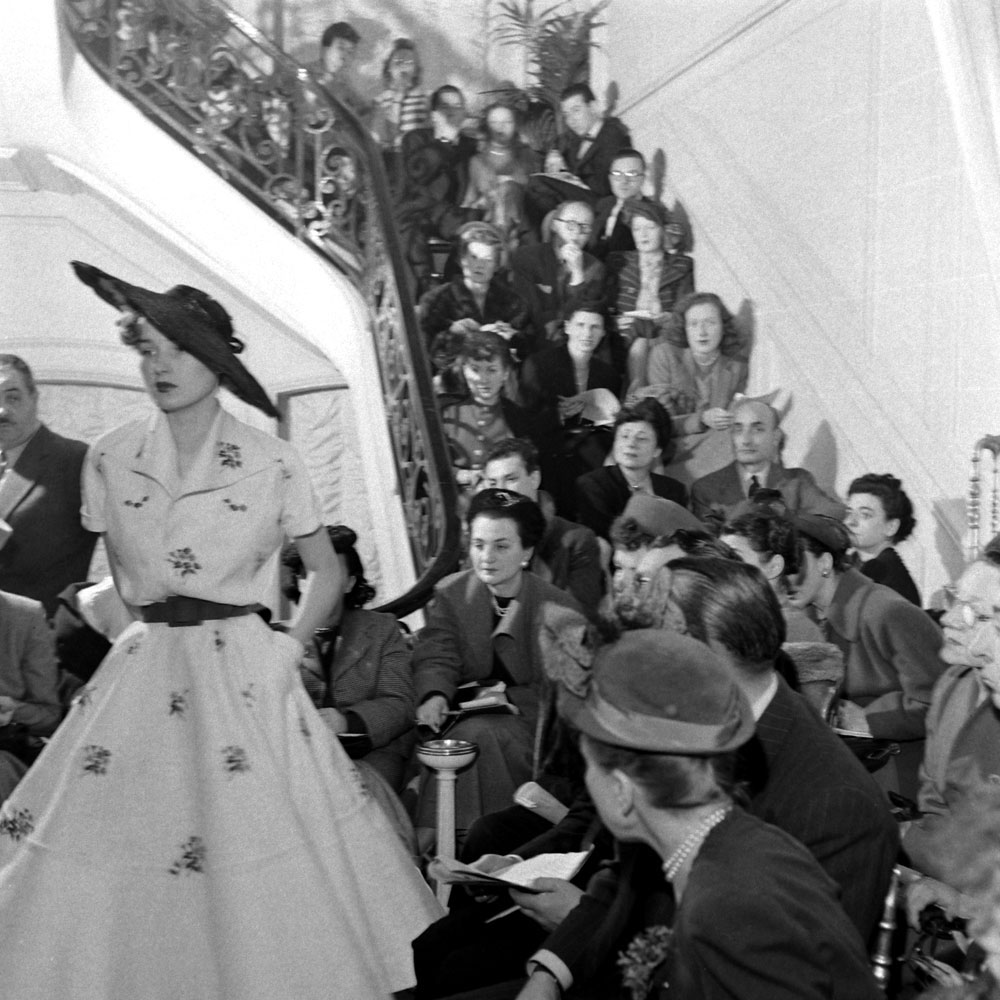 Christian Dior fashion show, Paris, 1948
