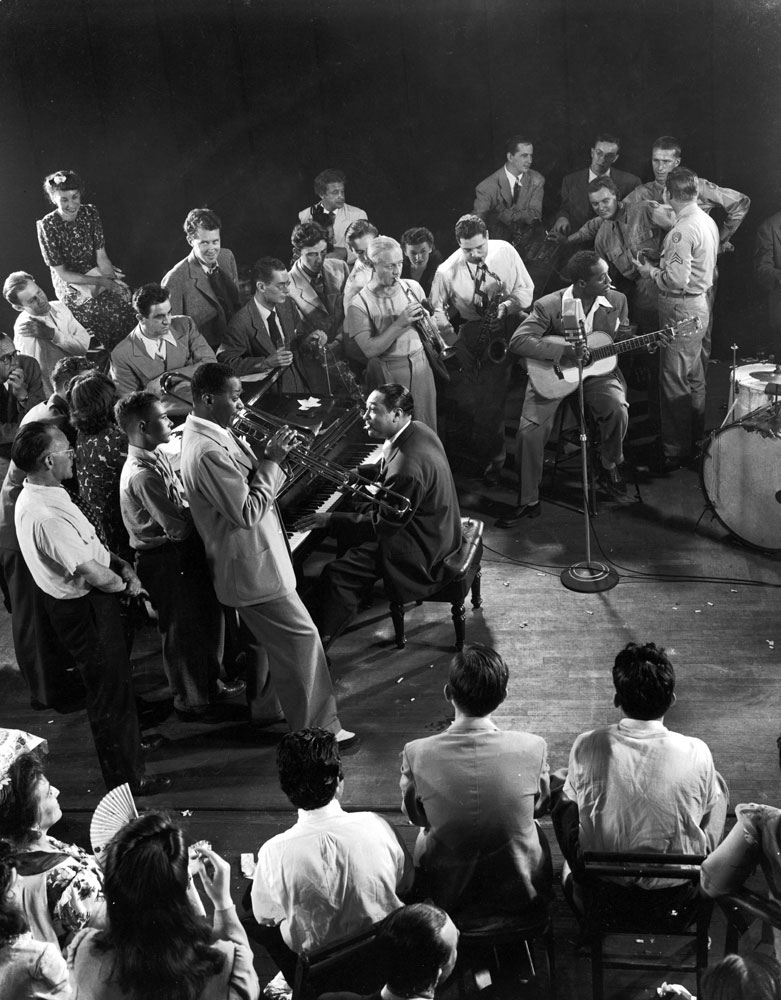 Duke Ellington and friends, 1943.