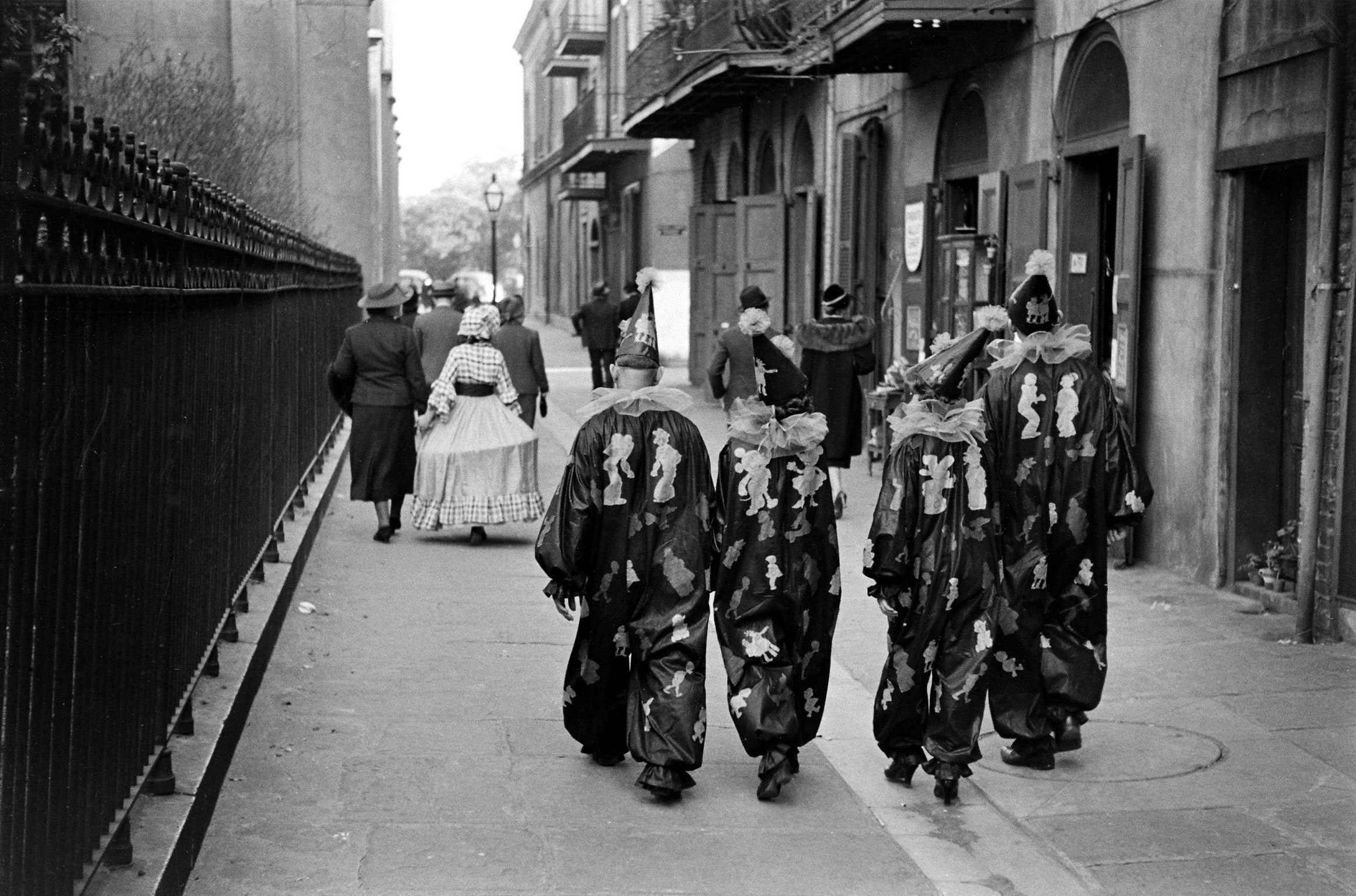 Mardi Gras, New Orleans, 1938.