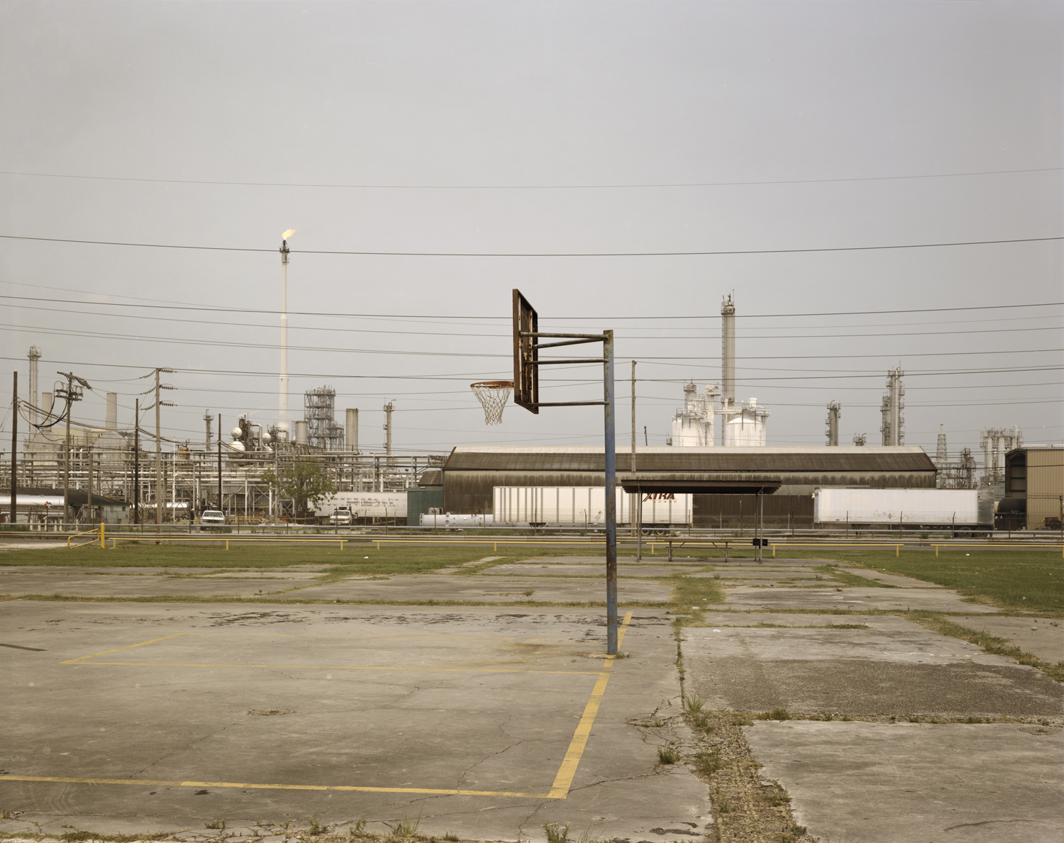Playground and Shell Refinery, Norco, Louisiana, 1998