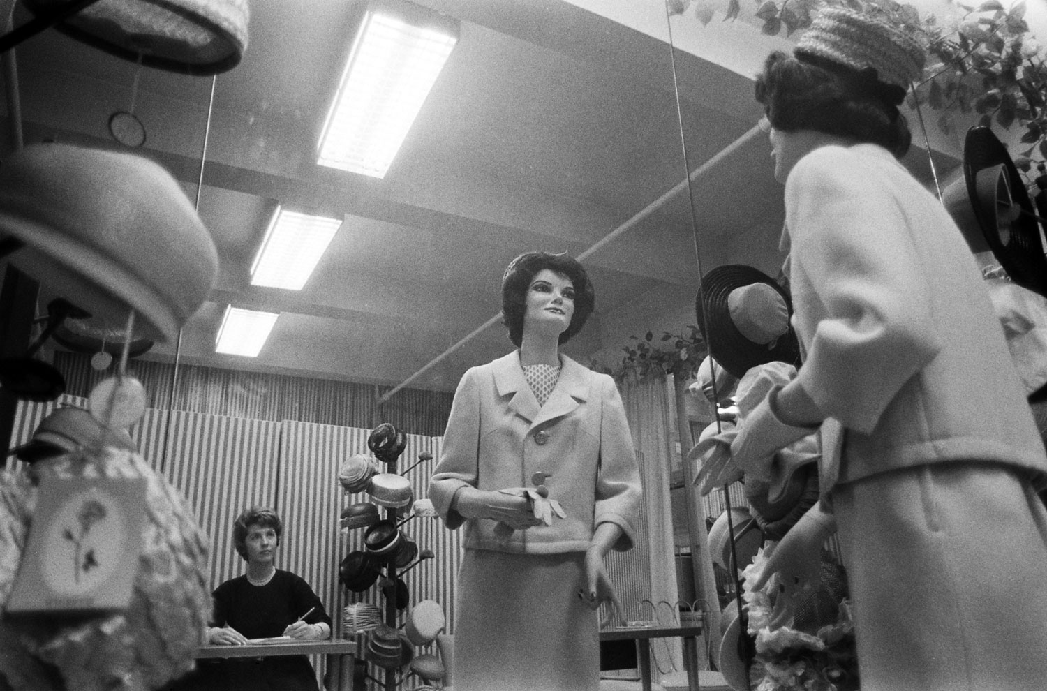 Jackie Kennedy mannequin, 1961