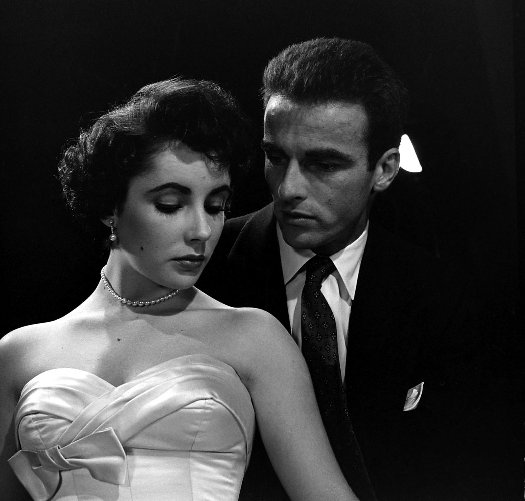 Elizabeth Taylor and Montgomery Clift, Hollywood, 1950.