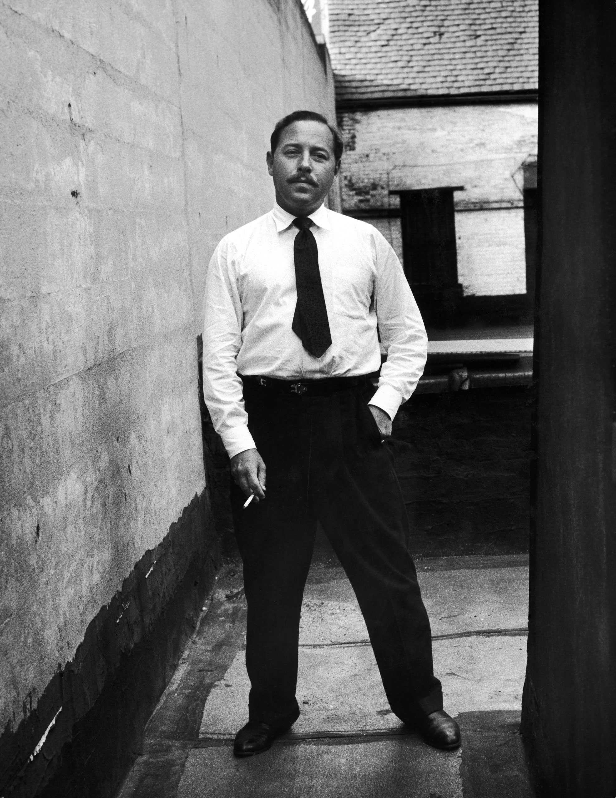 Tennessee Williams in New York in 1955.