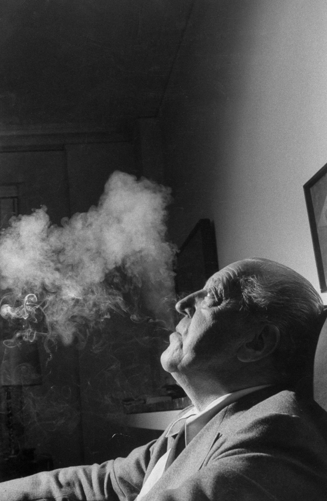 Ludwig Mies van der Rohe, architect, 1956.