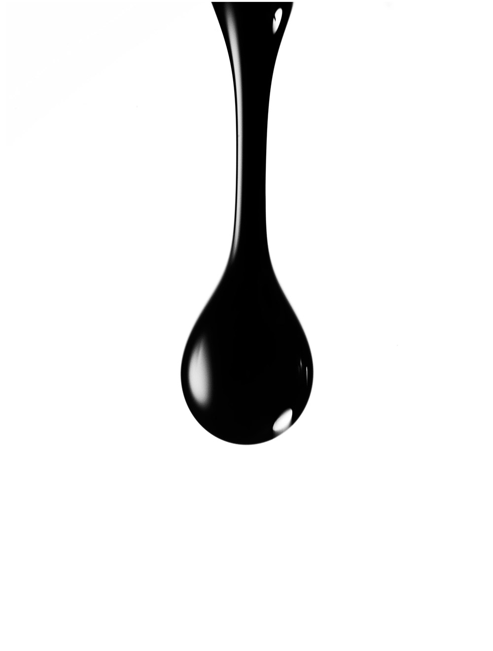 The oil droplet that made the cover.