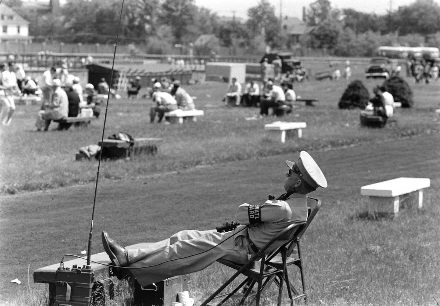 Churchill Downs on Derby day, 1955.