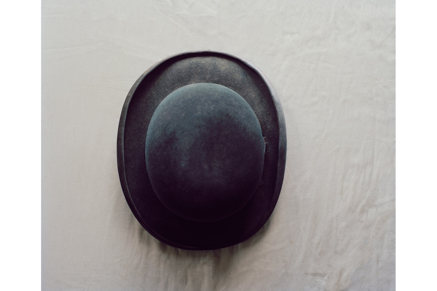 A bowler hat, as worn by Butch Cassidy.