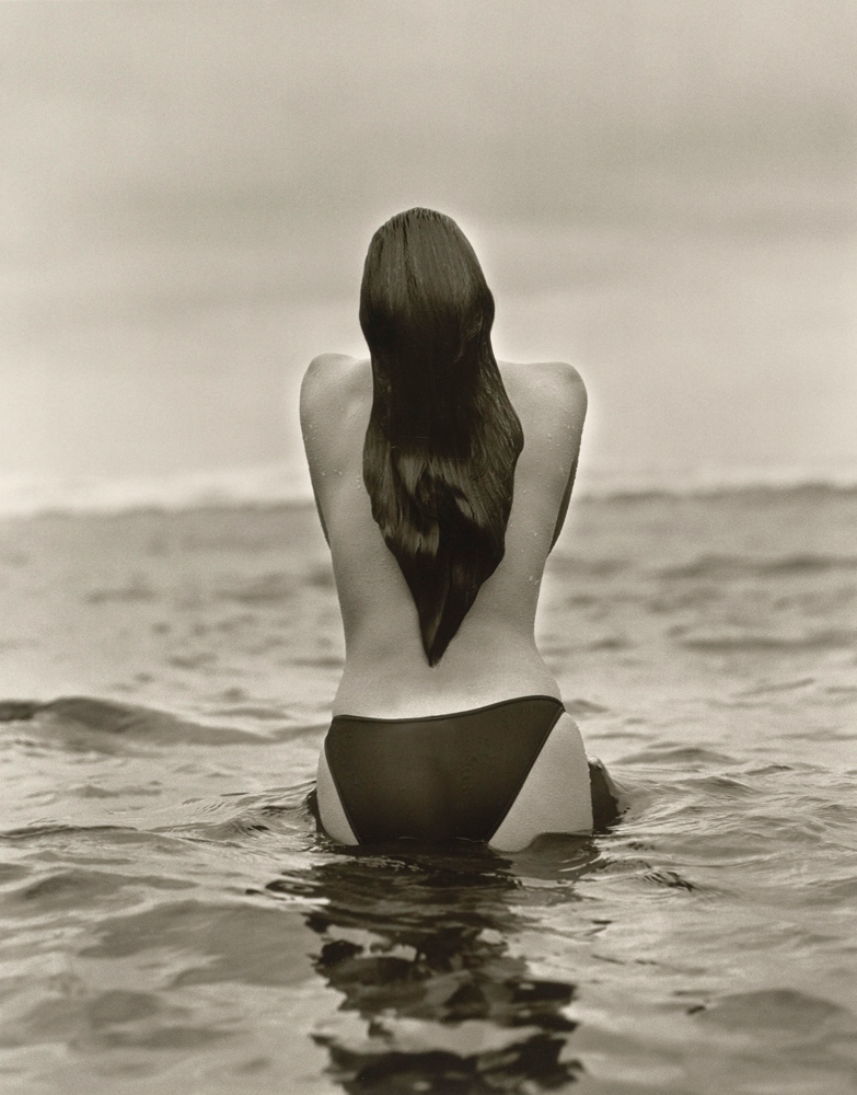 Woman in Sea, Hawaii, 1988