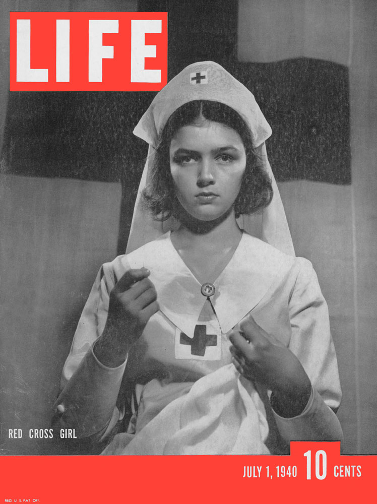 Red Cross Life Magazine Cover July 1, 1940