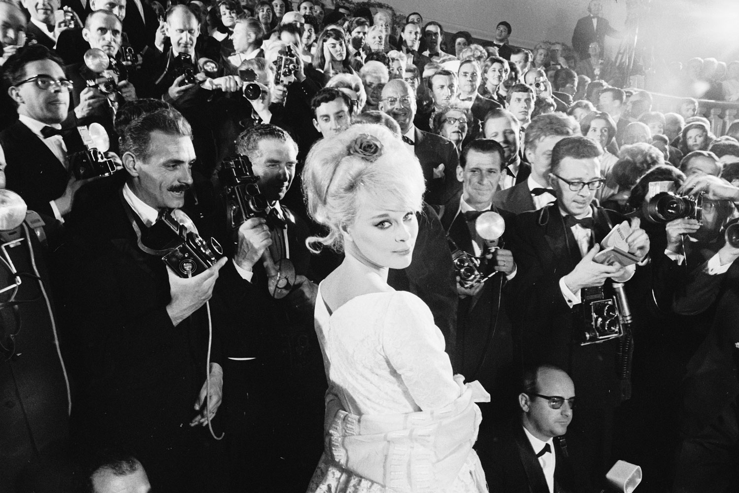 German actress Elke Sommer at Cannes, 1962.