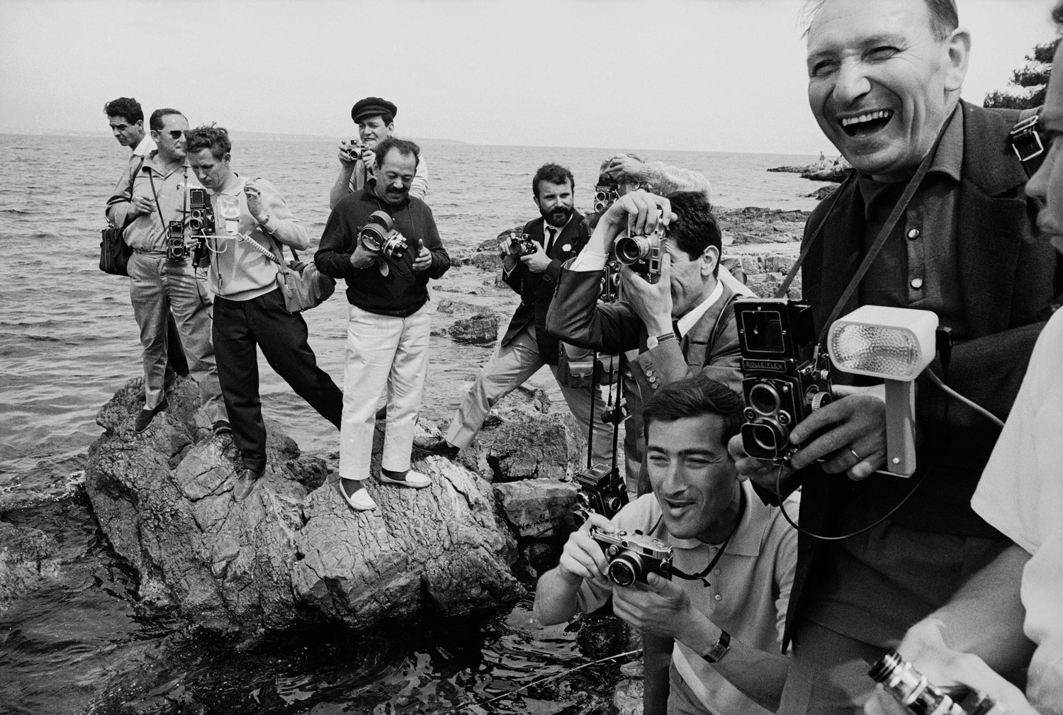 Photographers, Cannes Film Festival, 1962.