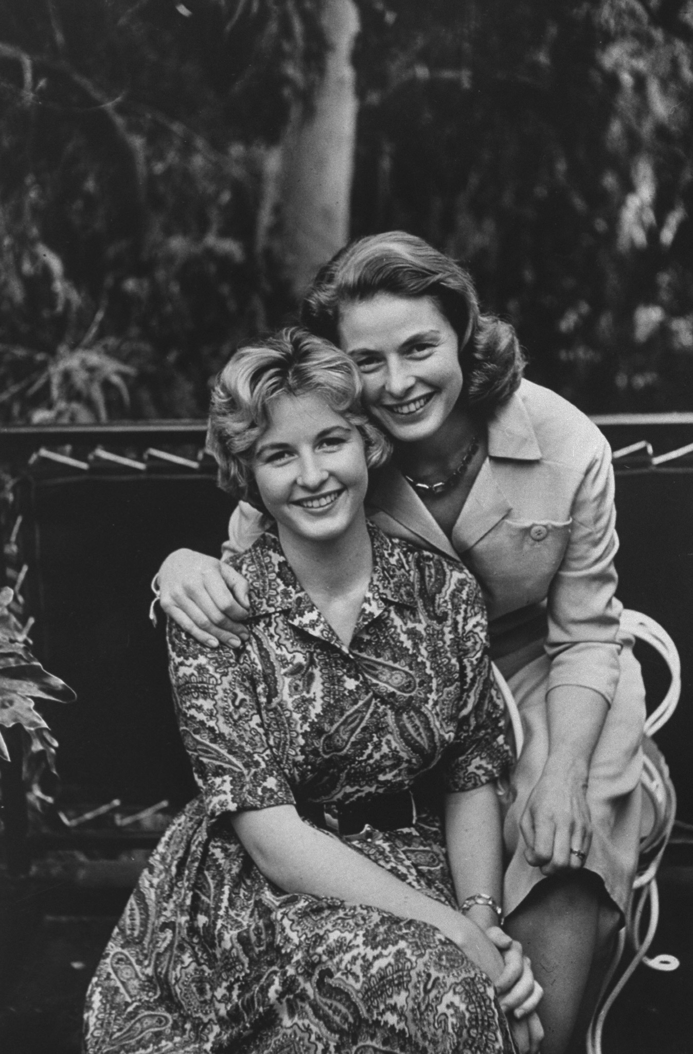 Ingrid Bergman and her daughter, Pia Lindstrom, in 1959.