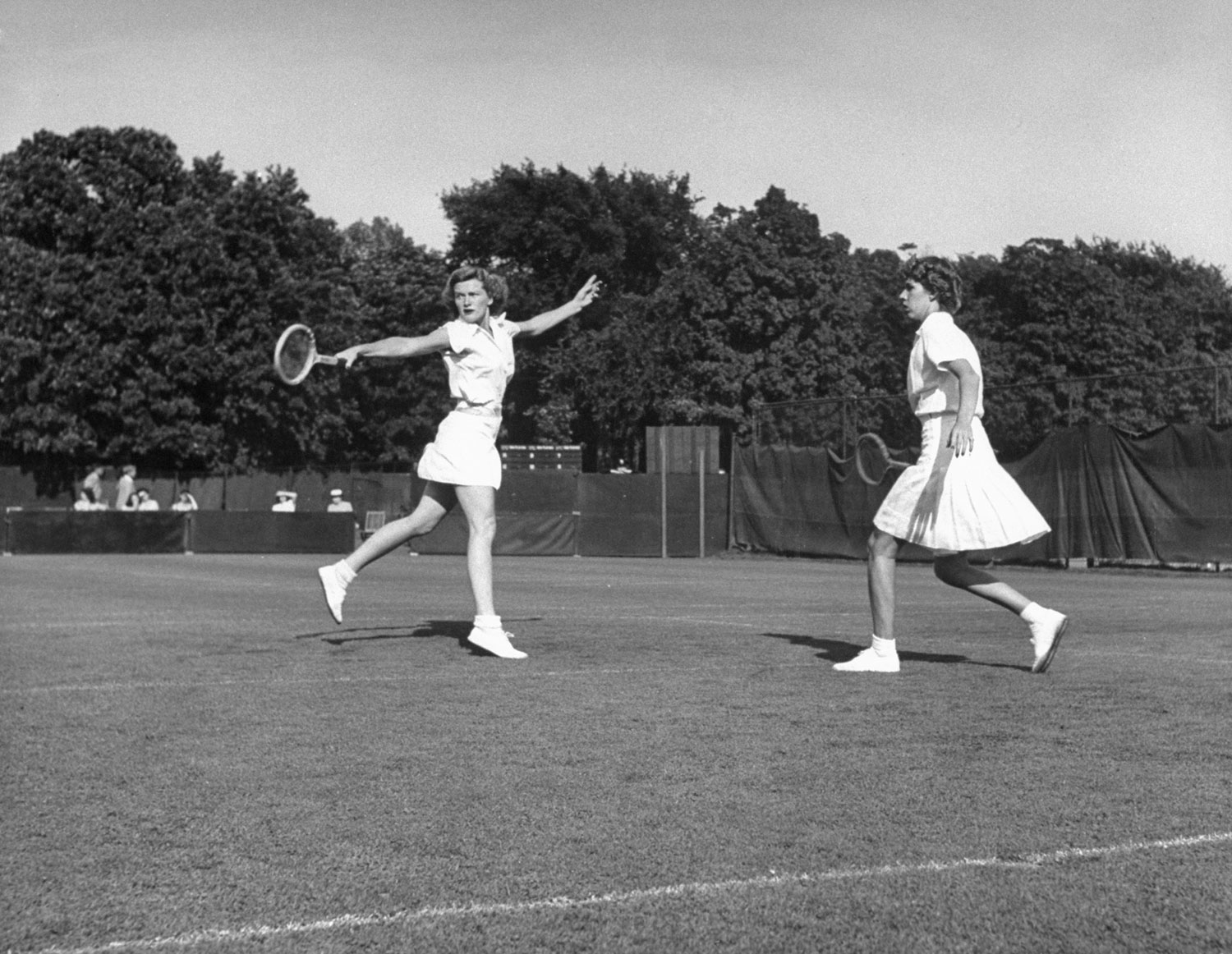 Tennis players, 1946.