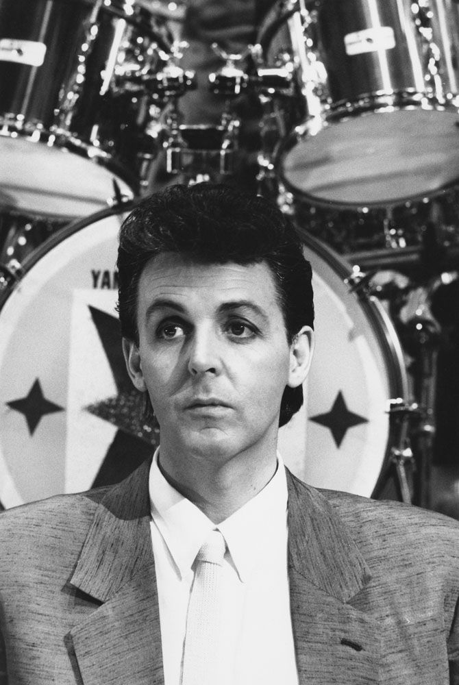 Paul McCartney as he appears in the film 'Give My Regards to Broad Street', 1984. He also wrote the screenplay for the film.