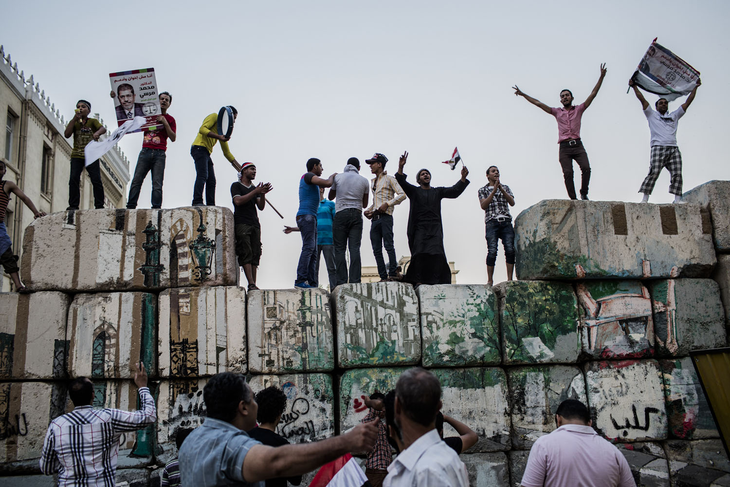 June 24, 2012, Cairo. Egyptians celebrate the election of Mohamed Morsy in Tahrir Square.