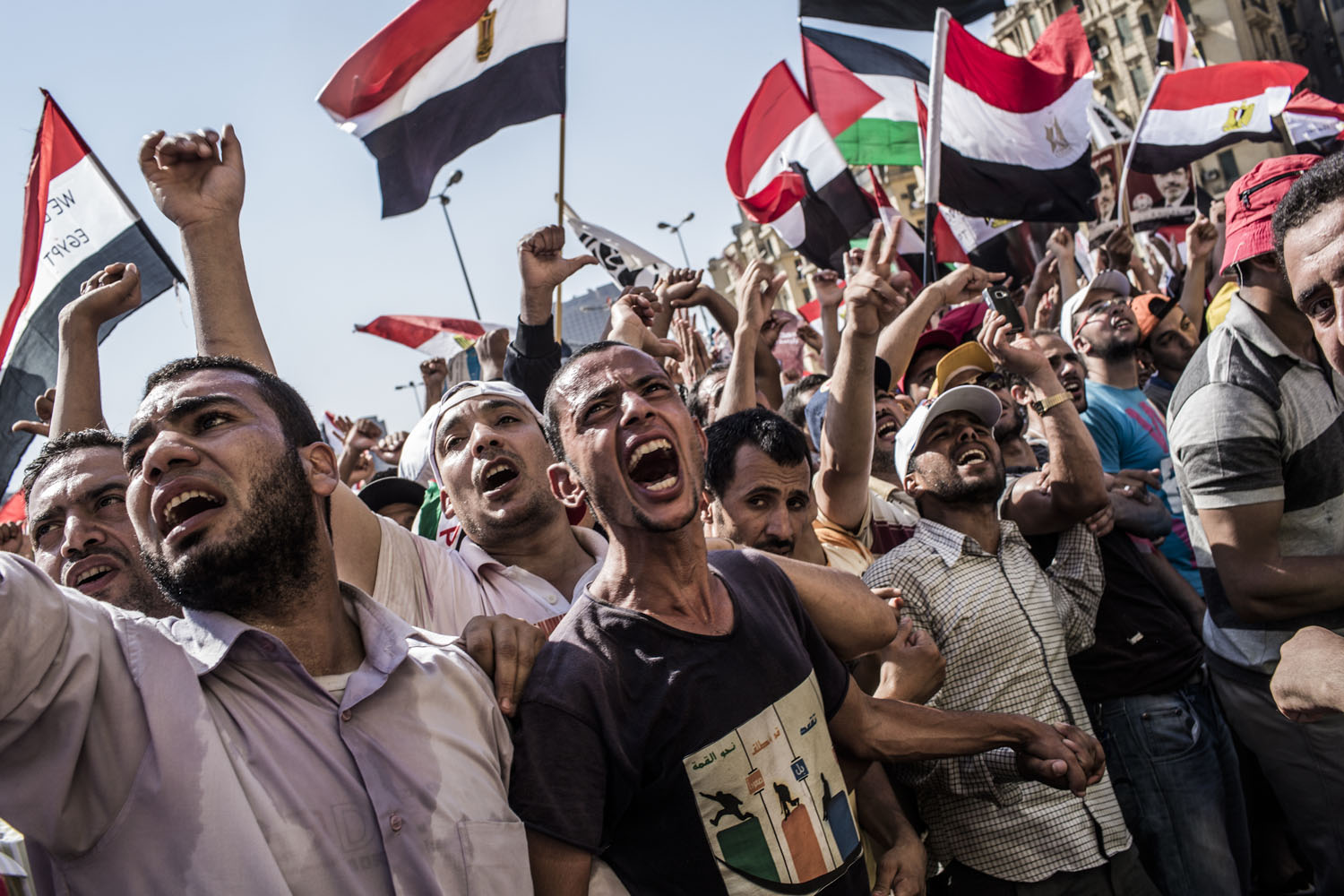 June 24, 2012, Cairo. Egyptians celebrate the election of Mohamed Morsy.