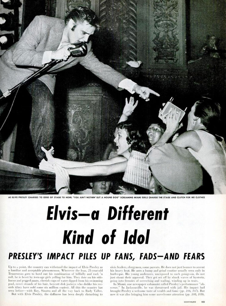 Elvis Presley Life Magazine August 27, 1956