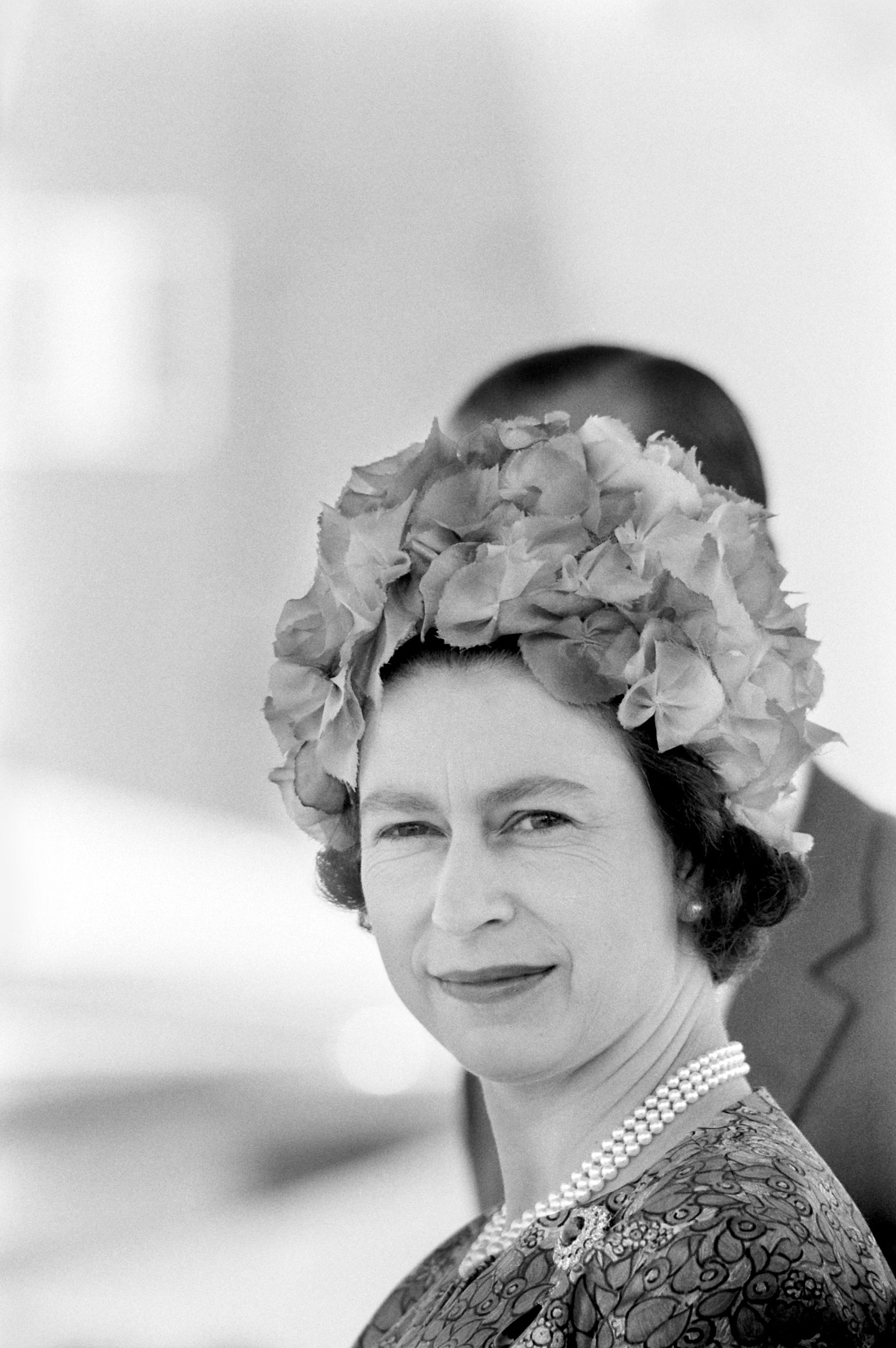 Queen Elizabeth II in Ethiopia, 1965.